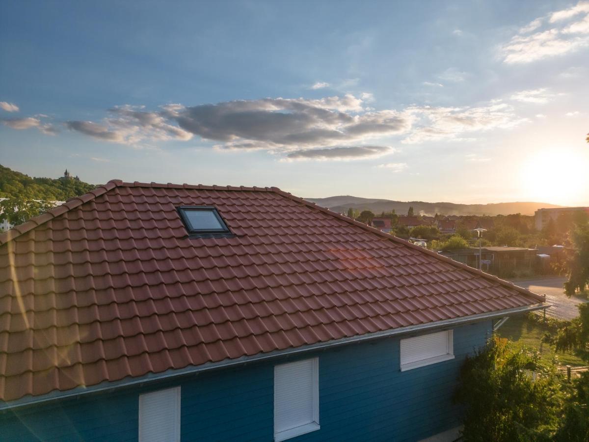 Blaues Ferienhaus Wernigerode Dış mekan fotoğraf