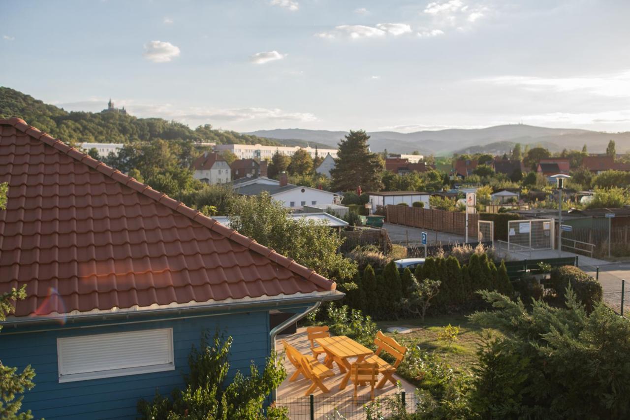 Blaues Ferienhaus Wernigerode Dış mekan fotoğraf